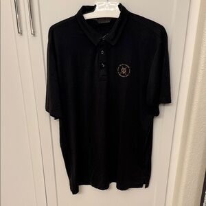Travis Mathew Black Polo Shirt